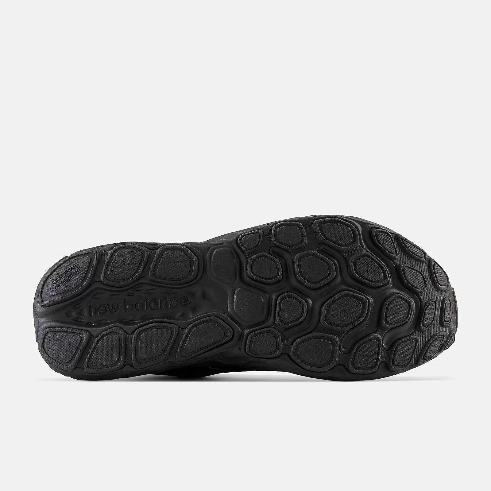 New Balance - Men's Fresh Foam x Evoz v3 Slip Resistant - Black / Black Metallic
