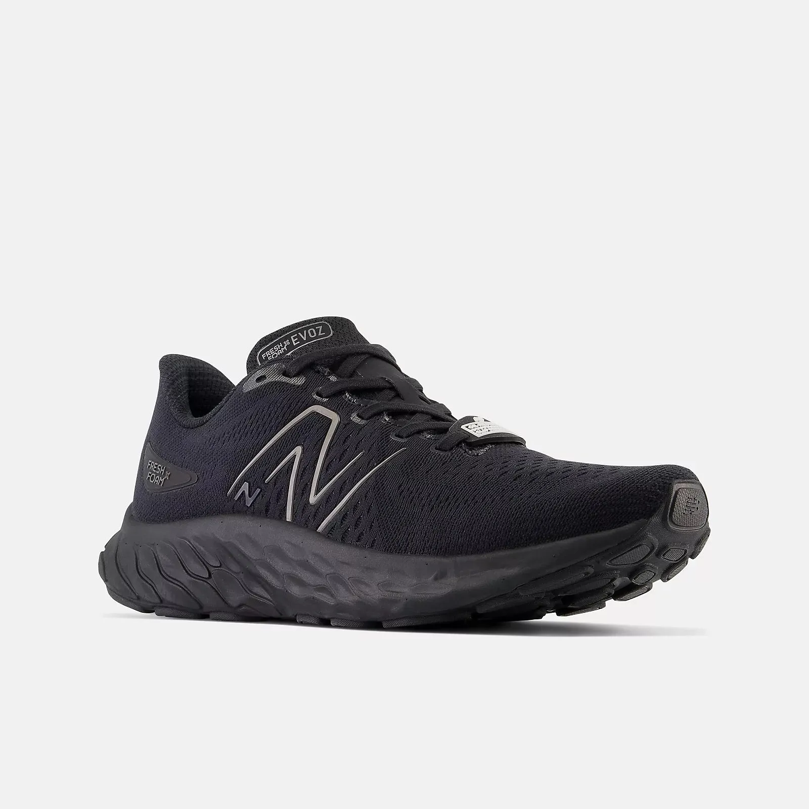 New Balance - Men's Fresh Foam x Evoz v3 Slip Resistant - Black / Black Metallic