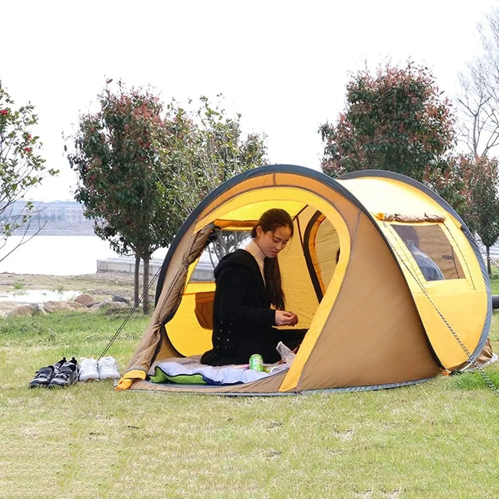 NIEH Tents Dome Frame Pop-Up Foldable Camping, to Build Picnic, Outdoor Spring Outing, Park Portable, Automatic 1 Second Speed Opening