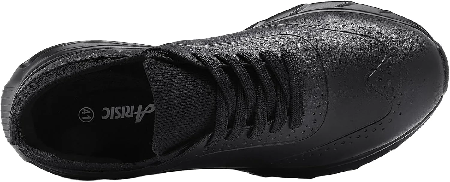 Non Slip Work Shoes for Men Women, Slip Resistant Sneakers Casual Comfort Walking Chef Kitchen, Slip-on Waterproof Food Service Shoes
