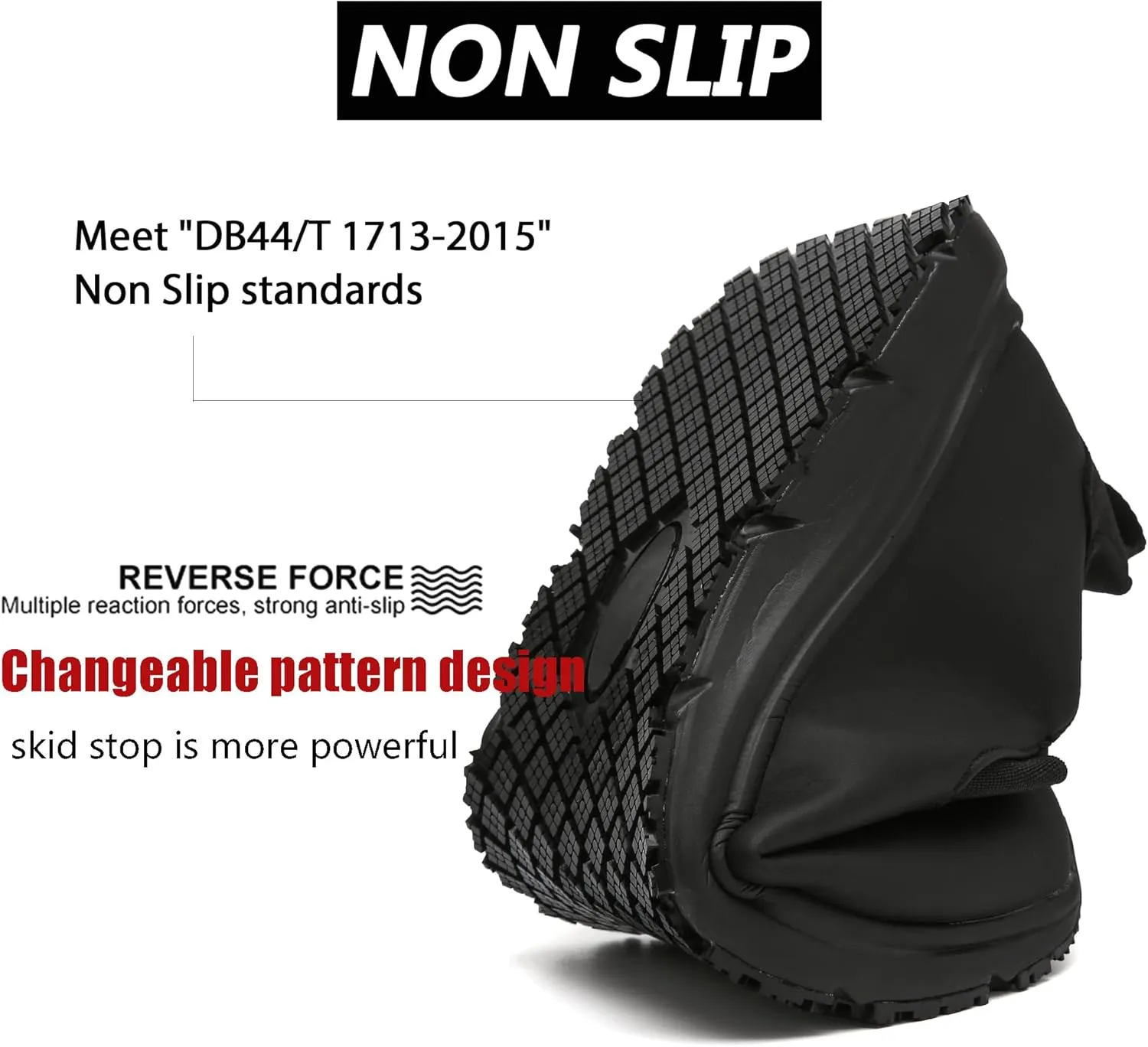 Non Slip Work Shoes for Men Women丨Waterproof & Oil Resistant Chef Food Service Shoe Zapatos de Trabajo para