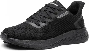 Non Slip Work Shoes Women Food Service Black Slip Resistant Lace up Shoe