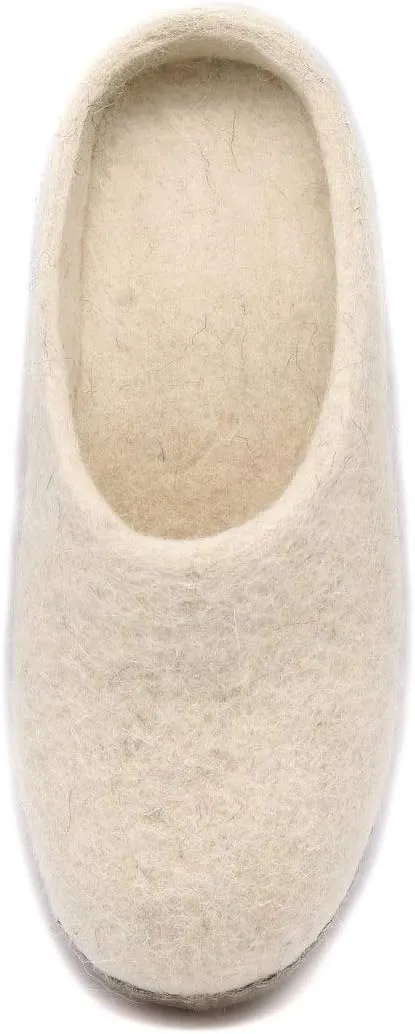 Nootkas Women's Felted Merino Wool 'Astoria' Mule House Slipper