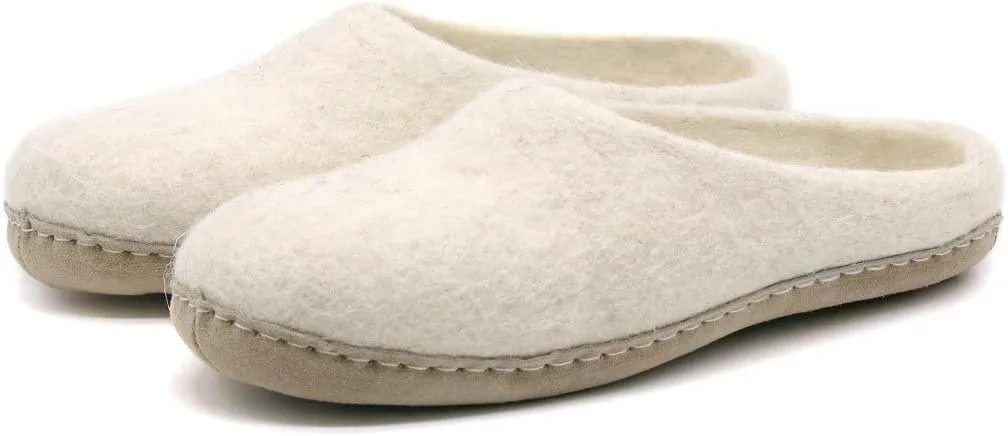 Nootkas Women's Felted Merino Wool 'Astoria' Mule House Slipper