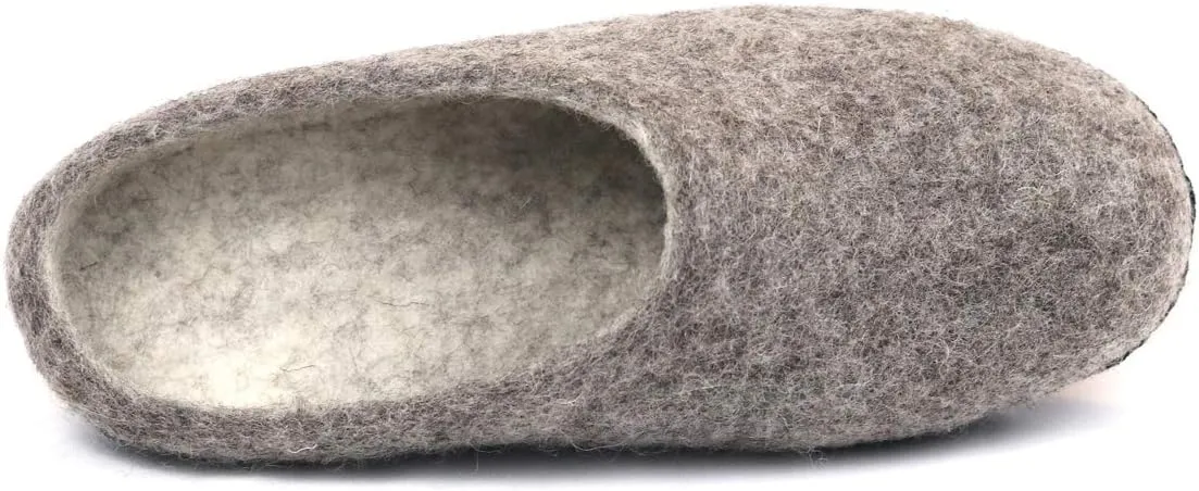 Nootkas Women's Felted Merino Wool 'Astoria' Mule House Slipper