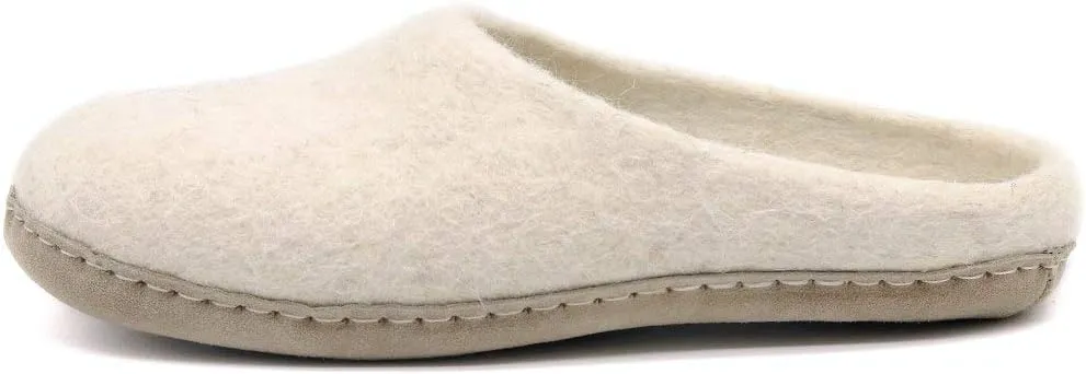 Nootkas Women's Felted Merino Wool 'Astoria' Mule House Slipper