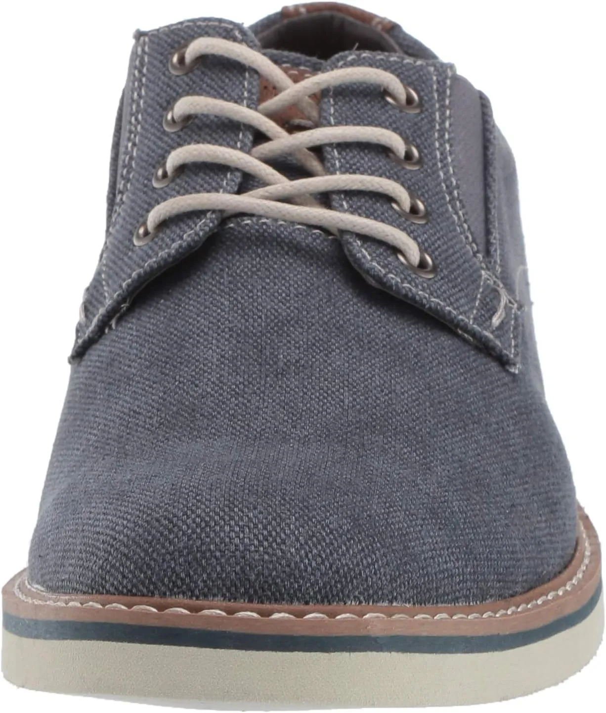 Nunn Bush Men's Barklay Canvas Plain Toe Oxford Lace Up