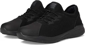 Nunn Bush Men's Grazie Oxford Slip-Resistant Work Shoe Athletic Style Sneaker Lace Up Food Service