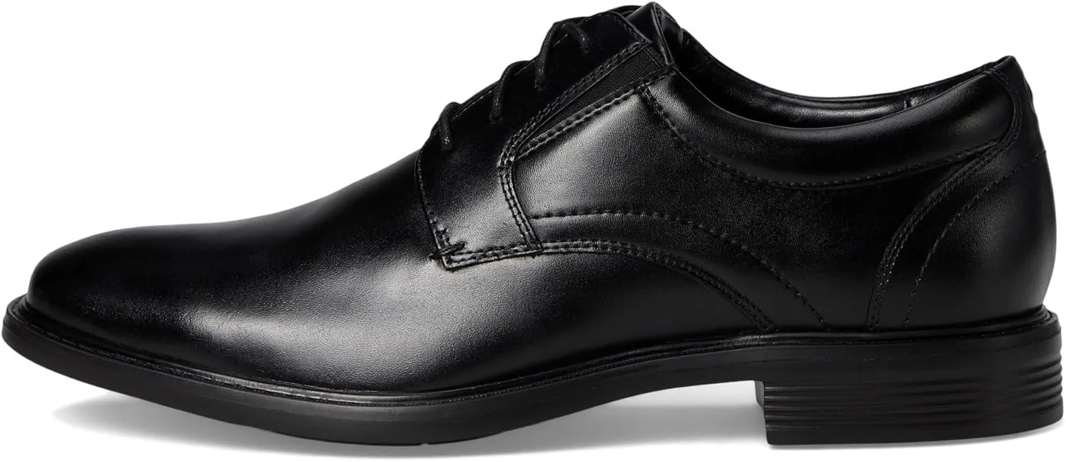 Nunn Bush Men's Stark Plain Toe Oxford Leather Business Formal Derby Dress Casual Lace-up