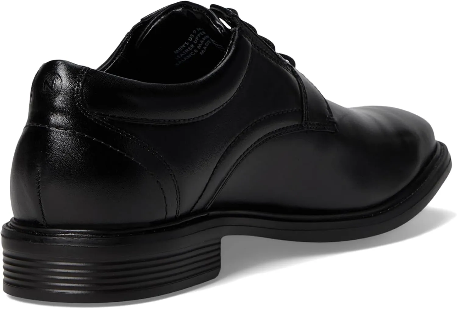 Nunn Bush Men's Stark Plain Toe Oxford Leather Business Formal Derby Dress Casual Lace-up