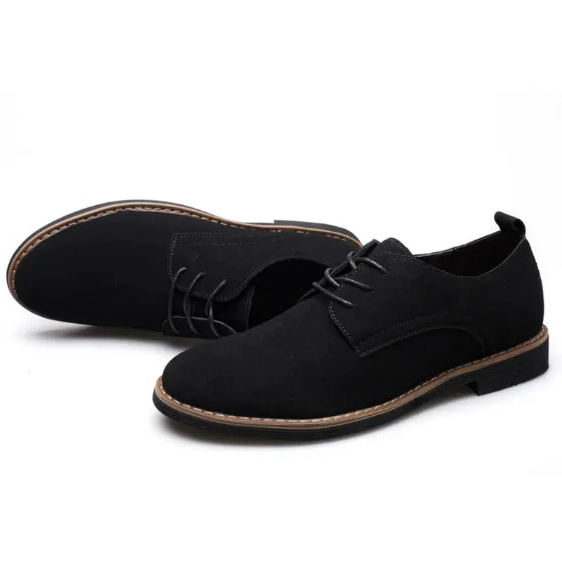 Oban | Men's Luxury Suede Leather Oxford Shoes