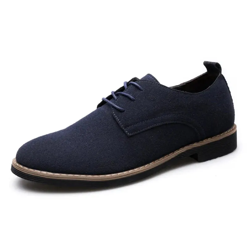 Oban | Men's Luxury Suede Leather Oxford Shoes