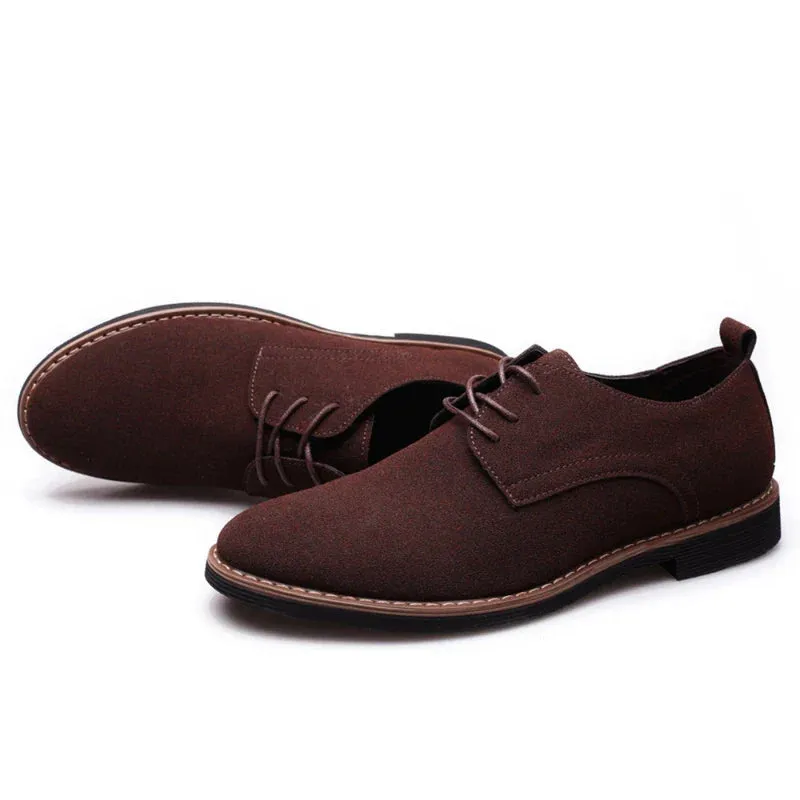 Oban | Men's Luxury Suede Leather Oxford Shoes
