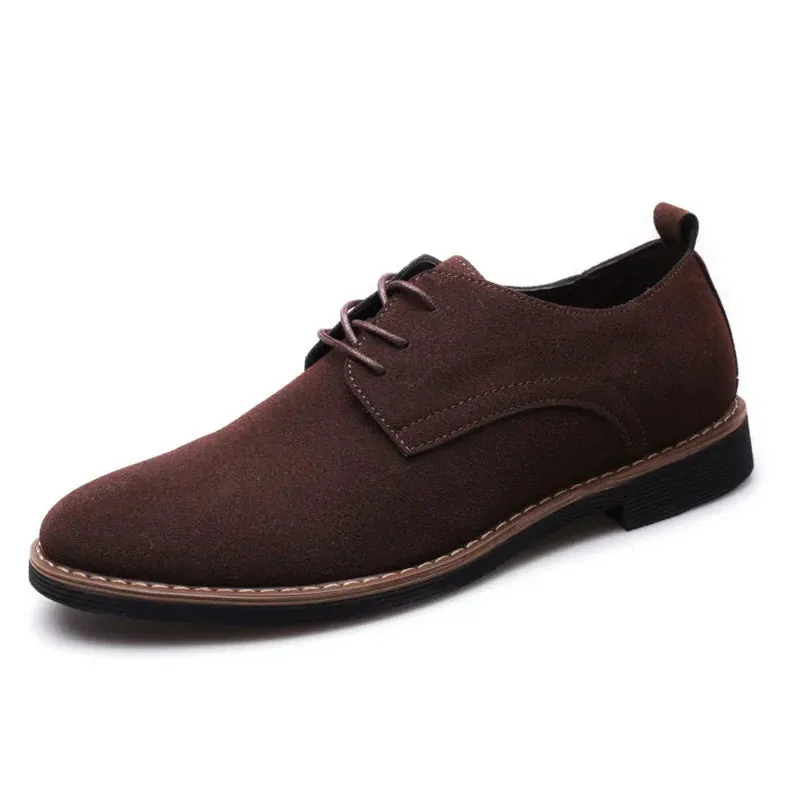 Oban | Men's Luxury Suede Leather Oxford Shoes
