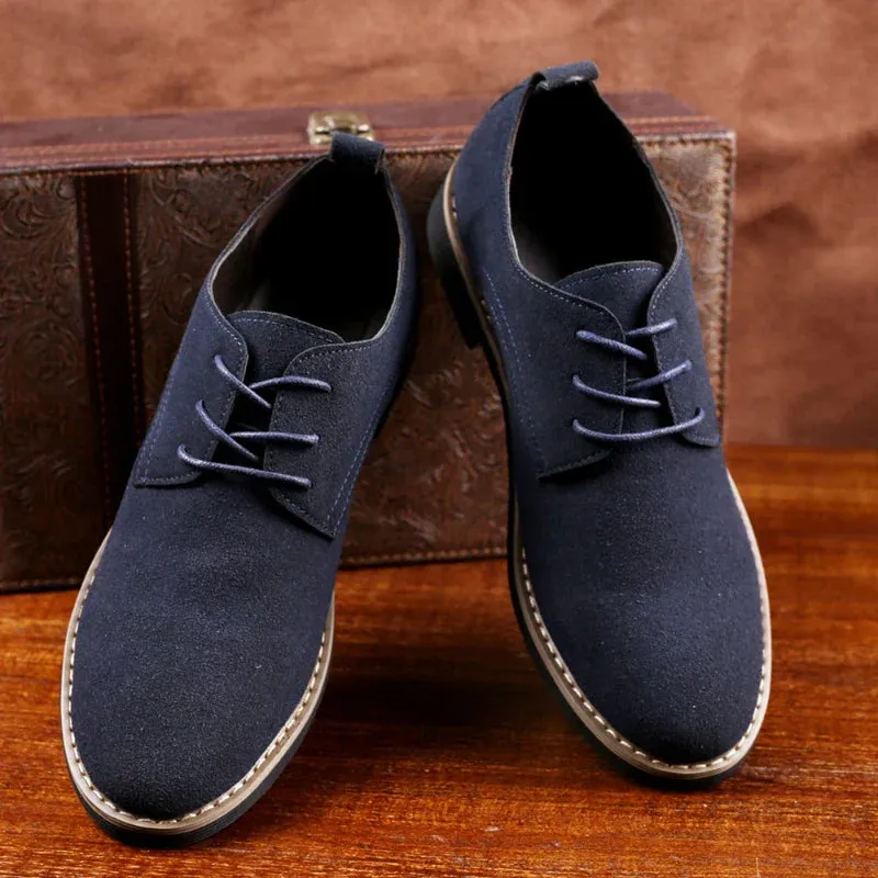 Oban | Men's Luxury Suede Leather Oxford Shoes