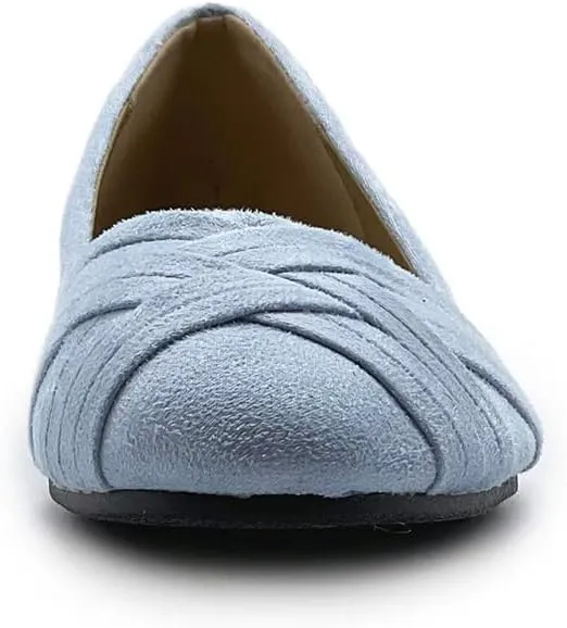 Ollio Women's Ballet Shoe Cute Casual Comfort Flat