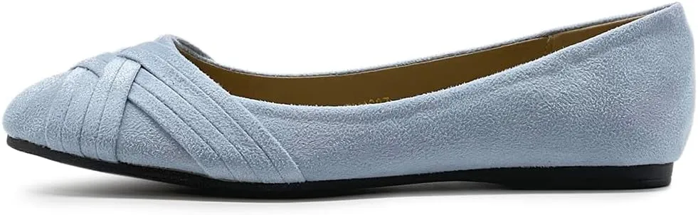 Ollio Women's Ballet Shoe Cute Casual Comfort Flat