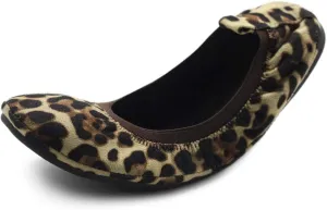 Ollio Women's Shoes Faux Suede Comfort Ballet Flat
