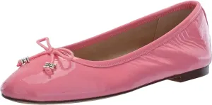 On Ballet Vibrant Slip Toe Flexible Flats Edelman Rounded Sam Felicia Affordable Lotus Pink