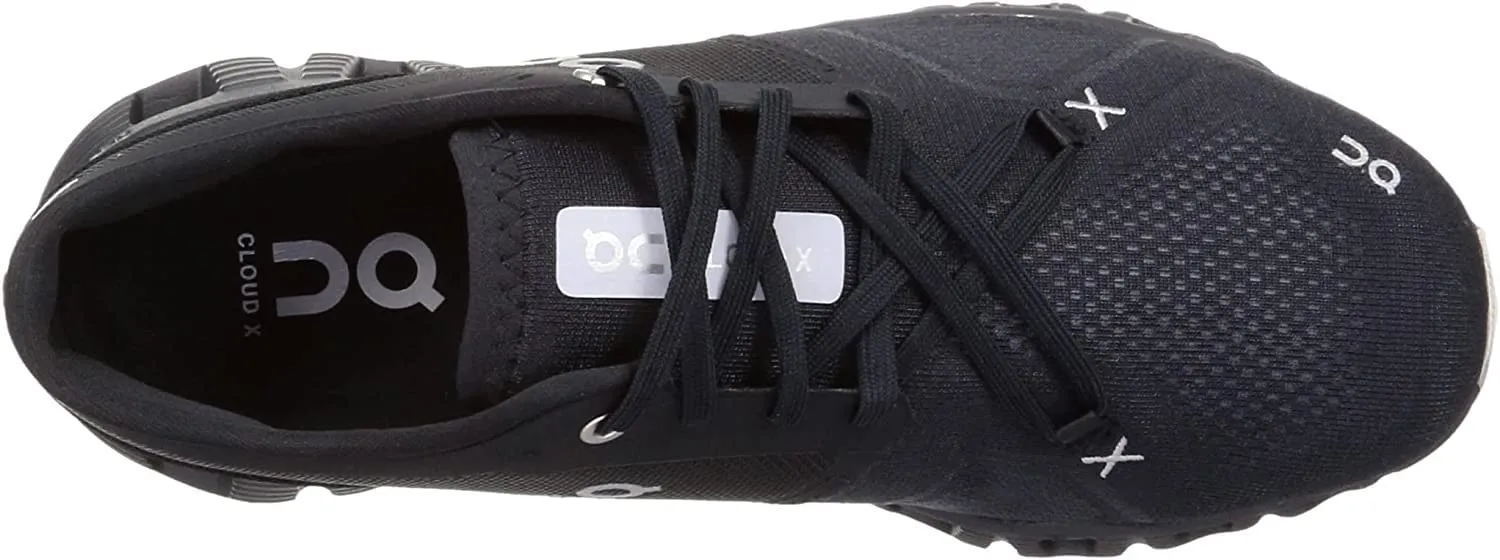 On Men's Cloud X 3 Sneakers, Black, 12 Medium US