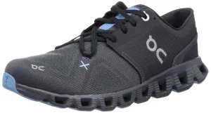 On Men's Cloud X 3 Sneakers, Eclipse/Magnet, Blue, 8 Medium US