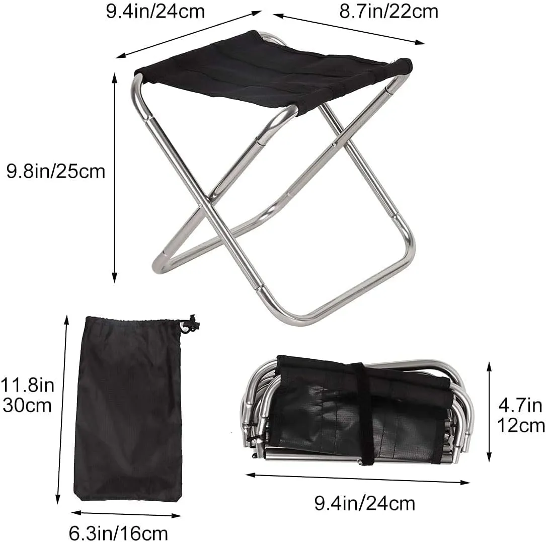 Outdoor Chair Folding Camping Chair Folding Fishing Camping Chair Beach Aluminium Lightweight Picnic Chair Foldable Outdoor Portable Chair Camping Chair Foldable Chair (Color : Red)
