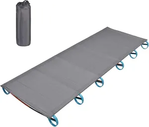 Outdoor Portable Camping Bed Aluminum Alloy Traval Cot Ultralight Tent Bed for Hiking Mountaineering
