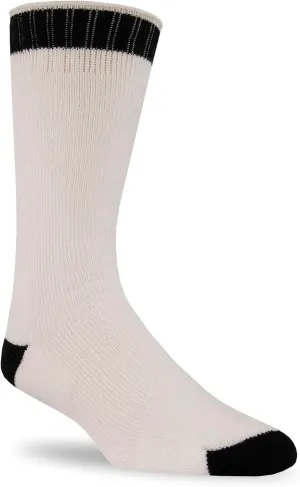 Outdoor Sock- J.B Field's Outdoors GT Sock (White/Black, Large (8-12 Shoe))