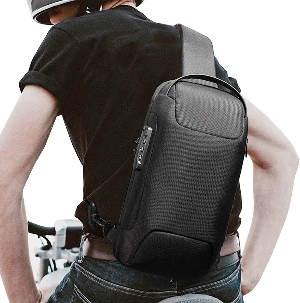 Oxford Sling Bag Backpack Crossbody Chest Pack for Men Women
