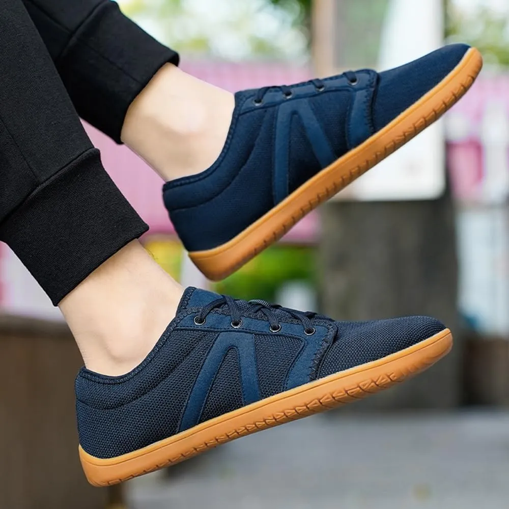 Padgene Wide Barefoot Minimalist Shoes for Women Men | Zero Drop Sole | Width Fashion Sneaker Wide Toe Box Cross-Trainer Lightweight Walking Casual Comfortable Running Shoes