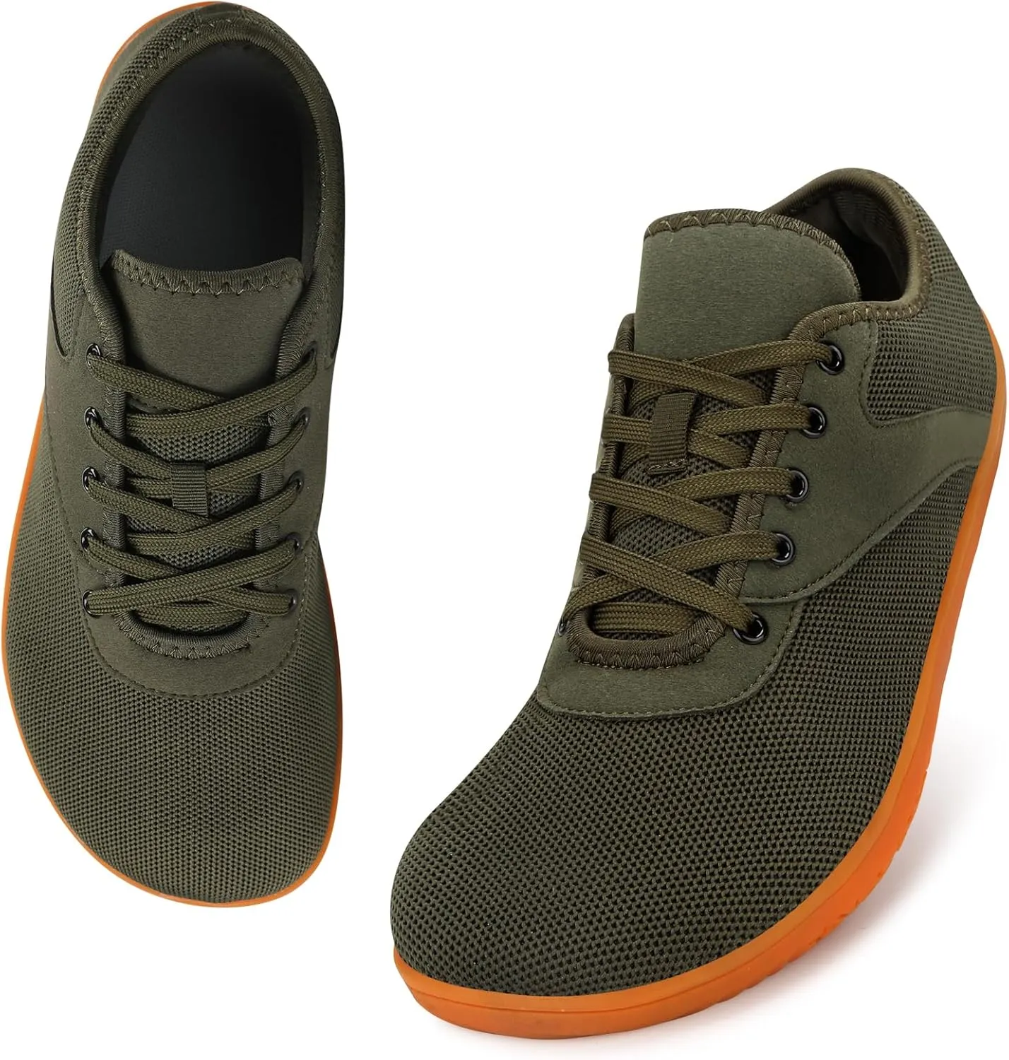 Padgene Wide Barefoot Minimalist Shoes for Women Men | Zero Drop Sole | Width Fashion Sneaker Wide Toe Box Cross-Trainer Lightweight Walking Casual Comfortable Running Shoes