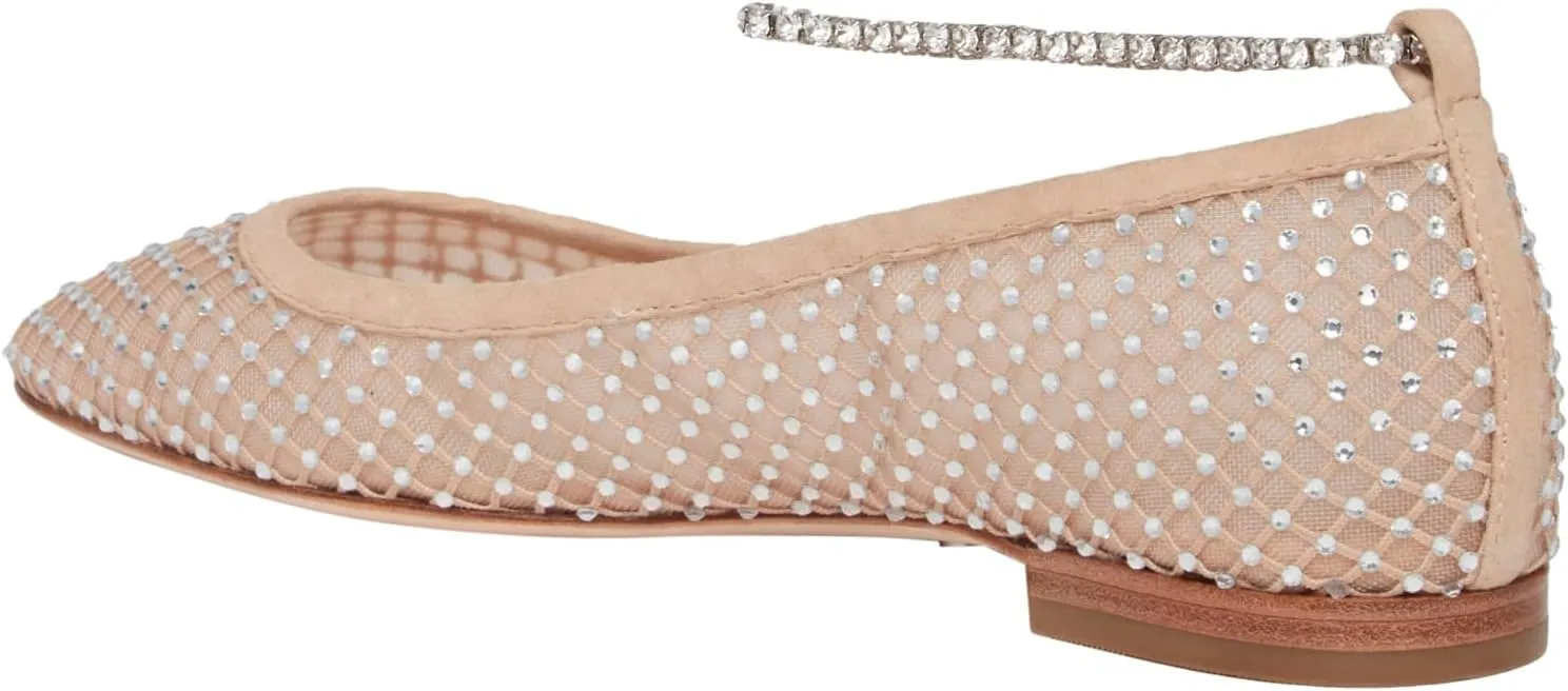 PAIGE Women's Janine with Rhinestone Flat Ballet