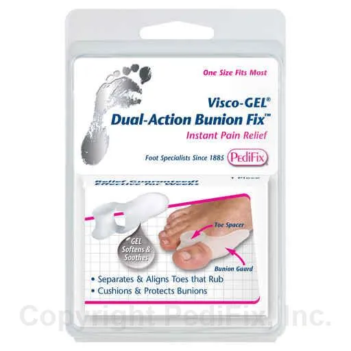 Pedifix P-47 Visco-Gel Dual-Action Bunion Fix OSFM