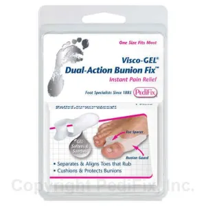 Pedifix P-47 Visco-Gel Dual-Action Bunion Fix OSFM