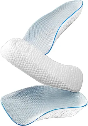 Plantar Fasciitis Foot Comfort Insoles - Comfort Fit Boost Soft Arch Support Shoe Inserts,Podiatrist Recommend Professional Durable Orthotics,Flat Feet Pronation Foot Pain Relieve,Height Increase