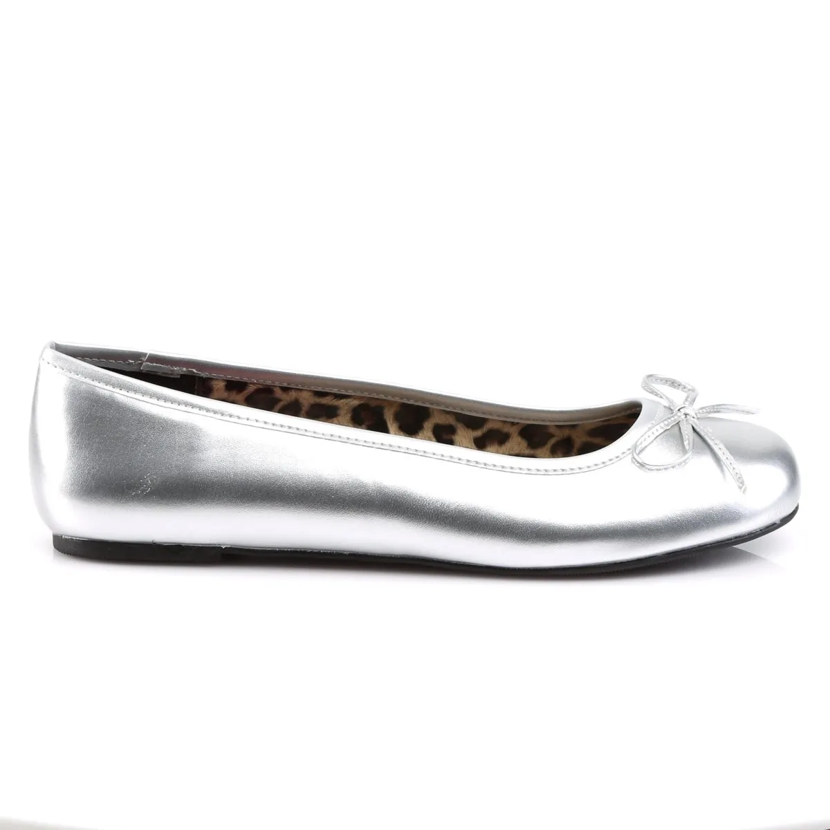 Pleaser Pink Label Anna-01-Silver-Size 15-Clearance
