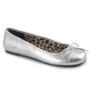 Pleaser Pink Label Anna-01-Silver-Size 15-Clearance
