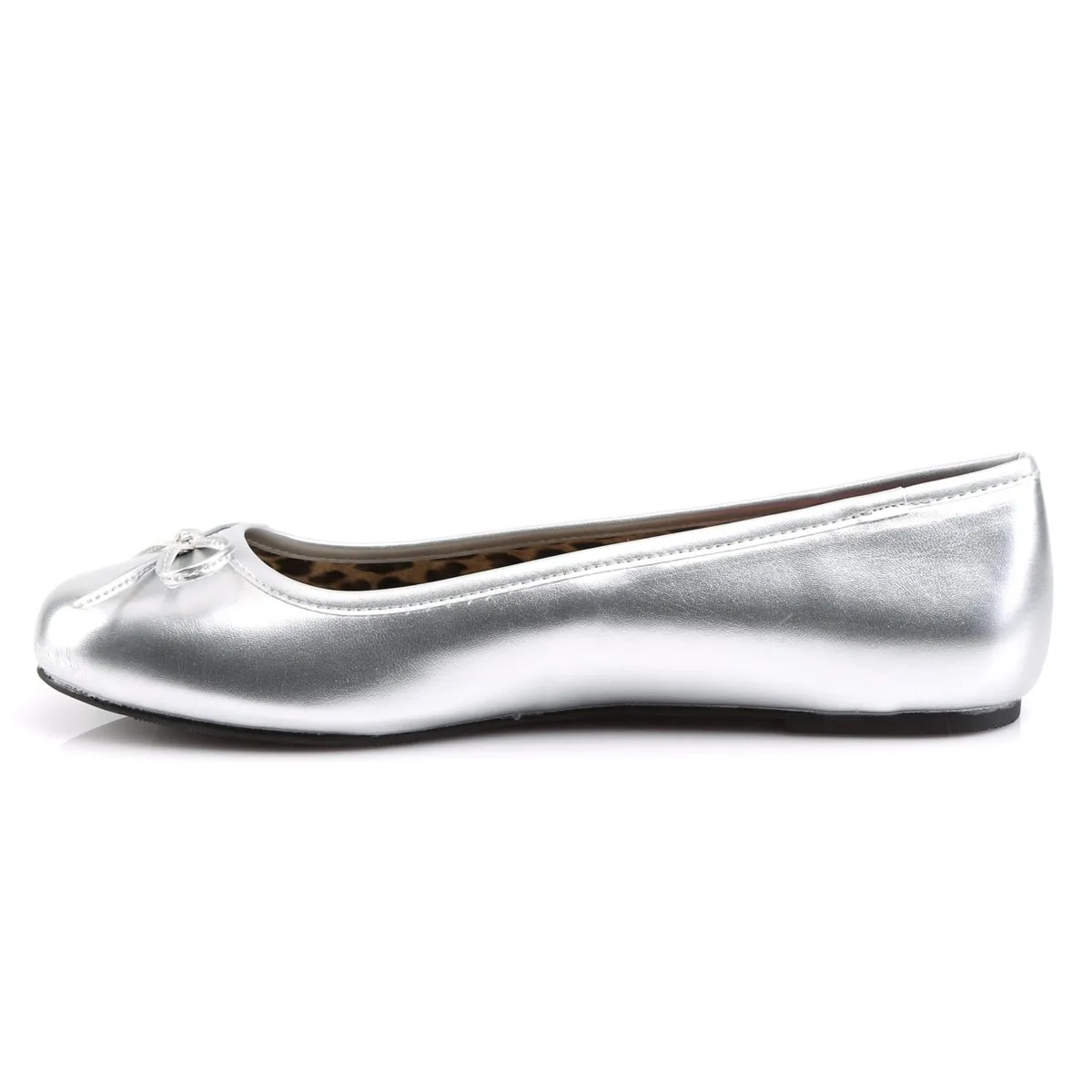 Pleaser Pink Label Anna-01-Silver-Size 15-Clearance