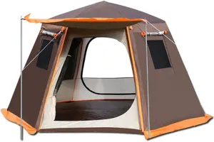 Pop Up Tent 3-8 People Beach Tent Sun Shelter Outdoor Camping Family Tent Instant Tent Easy to Install for Camping Hiking Hiking Mountaineering