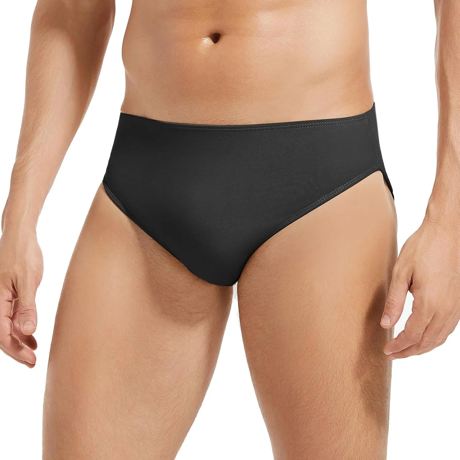 Professional Ballet Nude Dance Briefs Men's Full-seat for Ballet and Cosplay Waistband Dance Belt