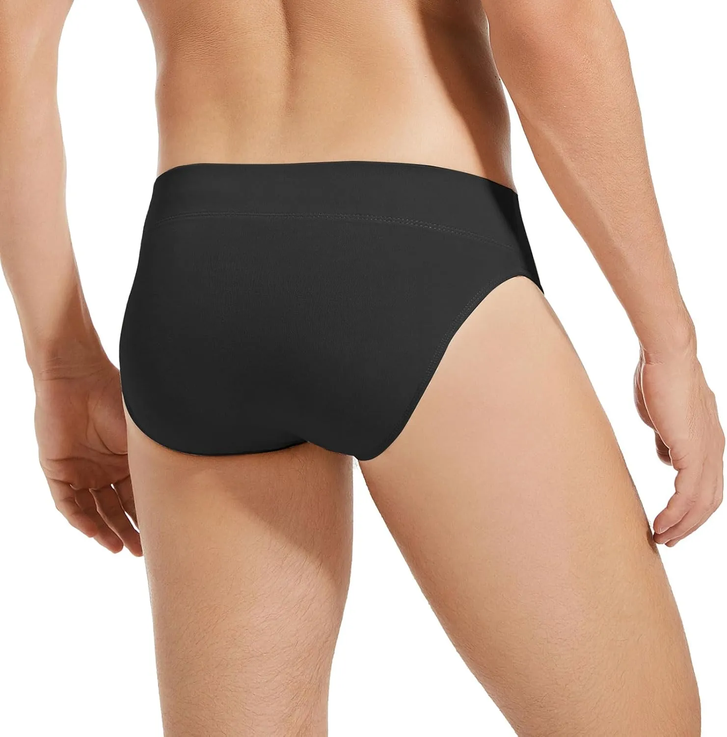 Professional Ballet Nude Dance Briefs Men's Full-seat for Ballet and Cosplay Waistband Dance Belt