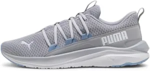 PUMA Mens Softride One4all Cross Trainer, Gray Fog Mens White-Zen Blue, 8