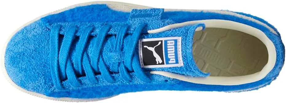 PUMA Mens Suede Mohair Lace Up Sneakers Shoes Casual - Blue