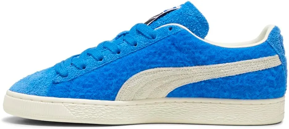 PUMA Mens Suede Mohair Lace Up Sneakers Shoes Casual - Blue