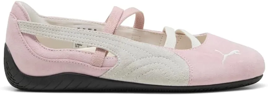 Puma Womens Speedcat Ballet Suede Ballet Slip On Flats Casual - Pink - Size 7.5 M