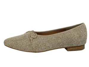 Ralph Migel  Natural Burlap Ballet Flat  Chava