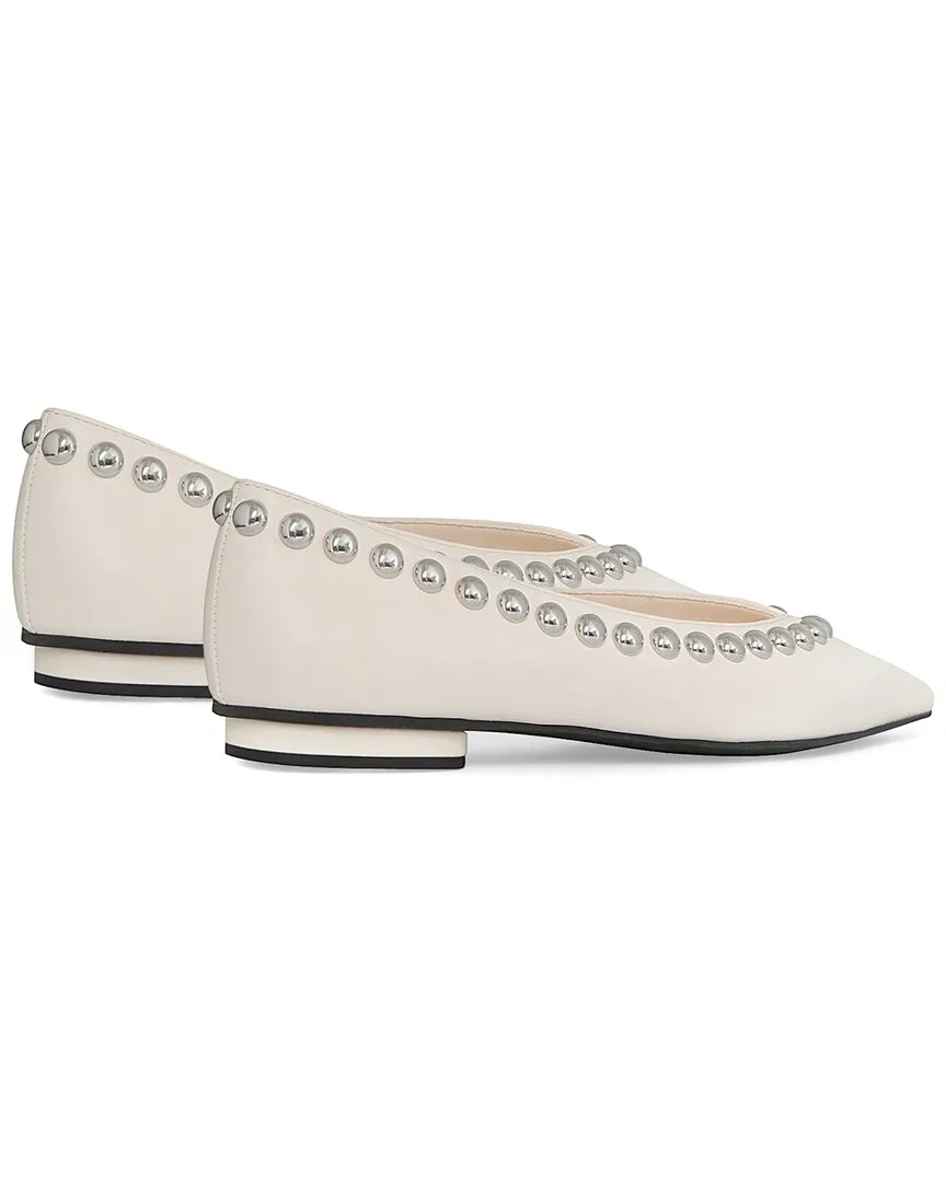 Rebecca Minkoff Studded Leather Ballet Flat