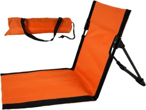 Reclining Beach Mat 15x26.8x15.8'' Oxford Cloth Beach Lounge Chair Lightweight & Portable Beach Lounger for Adults Holidays Camping Park Beach Lounge Chair