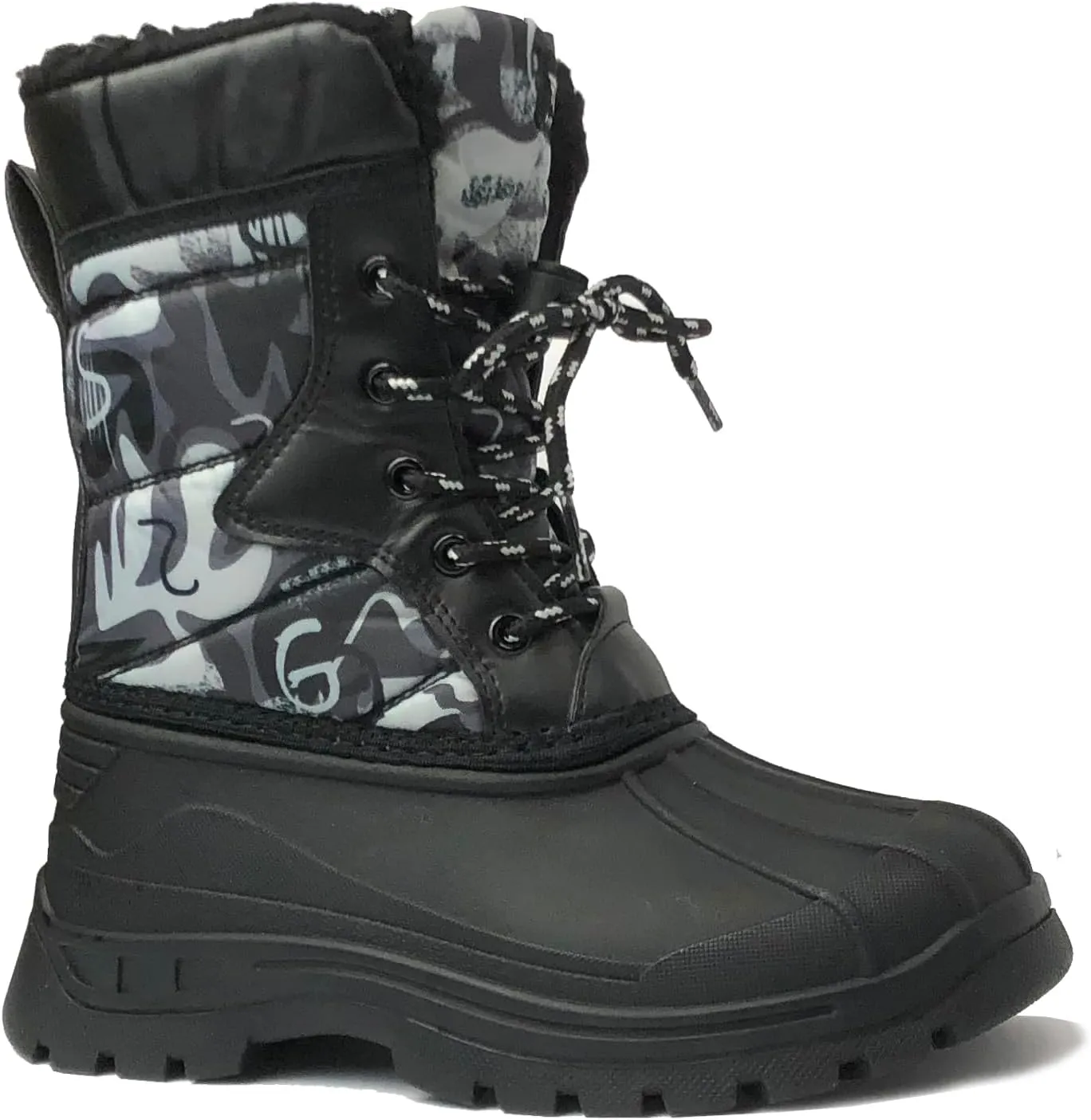 REDVOLUTION Unisex Snow Boots Slip-Resistant Waterpoof Winter Fashion Shoe (Toddler/Little Kid/Big Kid)