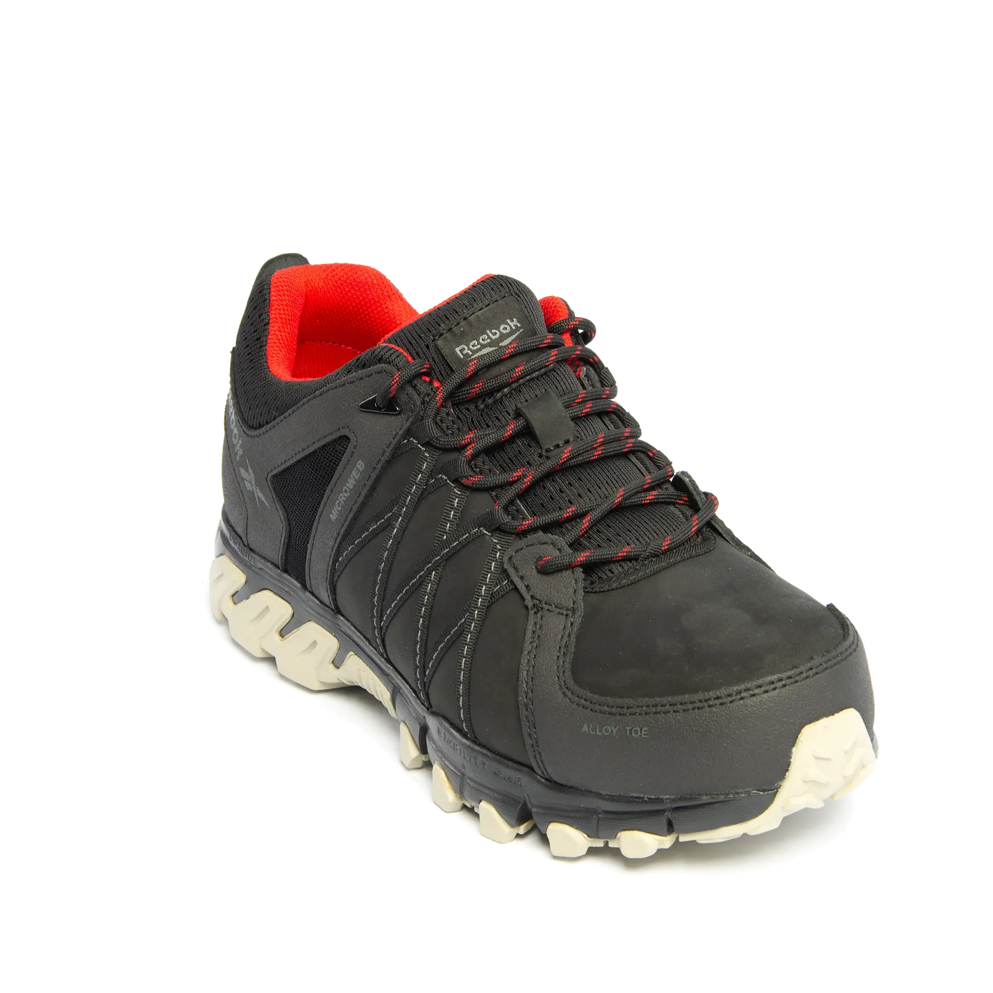 Reebok R1050 Trailgrip Black Safety Trainer S3S